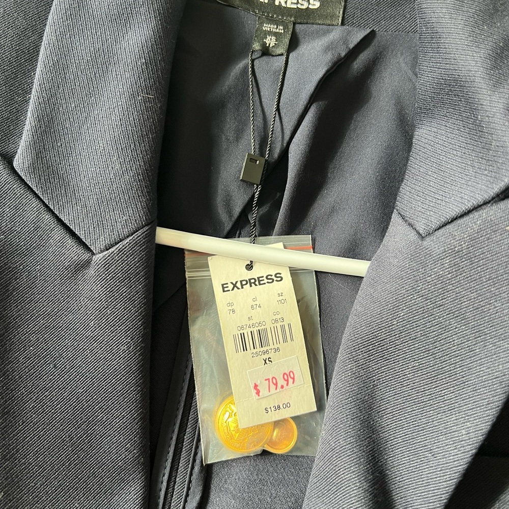 New with tags blue blazer from Express